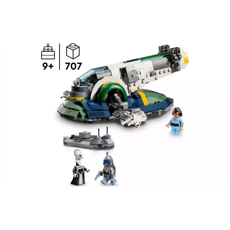 Construtor LEGO PiXEL-DANs - Delta-7 - Obi-Wan (75433)