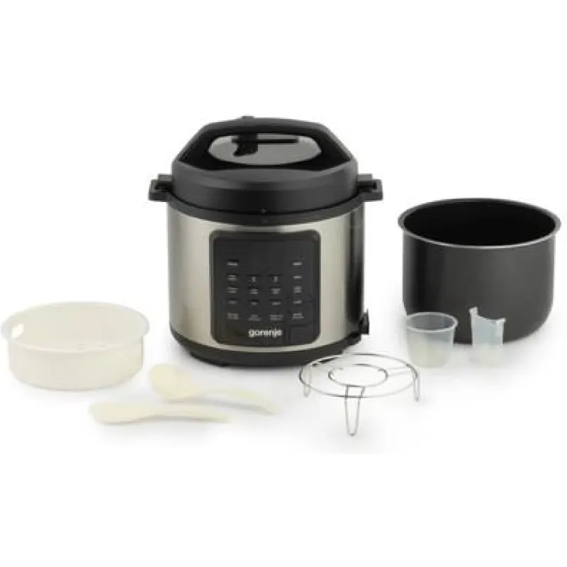 Többfunkciós főző-nyomásfőző Gorenje (GMC6SBK)