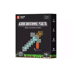 Конструктор магнитный Same Toy Creative Set Sword, 48 шт (MCRAFT-1197-SM)