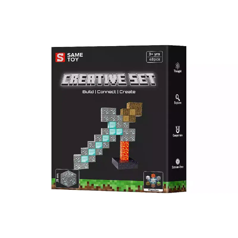 Juego de construcción magnético Same Toy Creative Set Sword (MCRAFT-1197-SM)