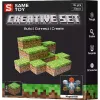 Σετ μαγνητικών κατασκευών Same Toy Creative Set Grass (MCRAFT-2002-SM)