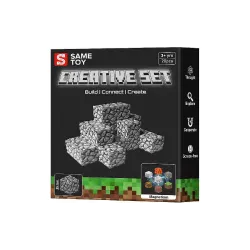 Комплект магнитни конструктори Same Toy Creative Set Cobblestone (MCRAFT-4004-SM) Комплект магнитни конструктори Same Toy Creative Set Cobblestone (MCRAFT-4004-SM)