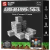 Конструктор магнитный Same Toy Creative Set Stone, 20 шт (MCRAFT-9862-SM)
