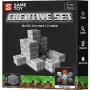 Conjunto de construção magnética Same Toy Creative Set Stone (MCRAFT-9862-SM)