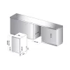 Einbaugeschirrspüler Indesit, White (DSIE2B10)
