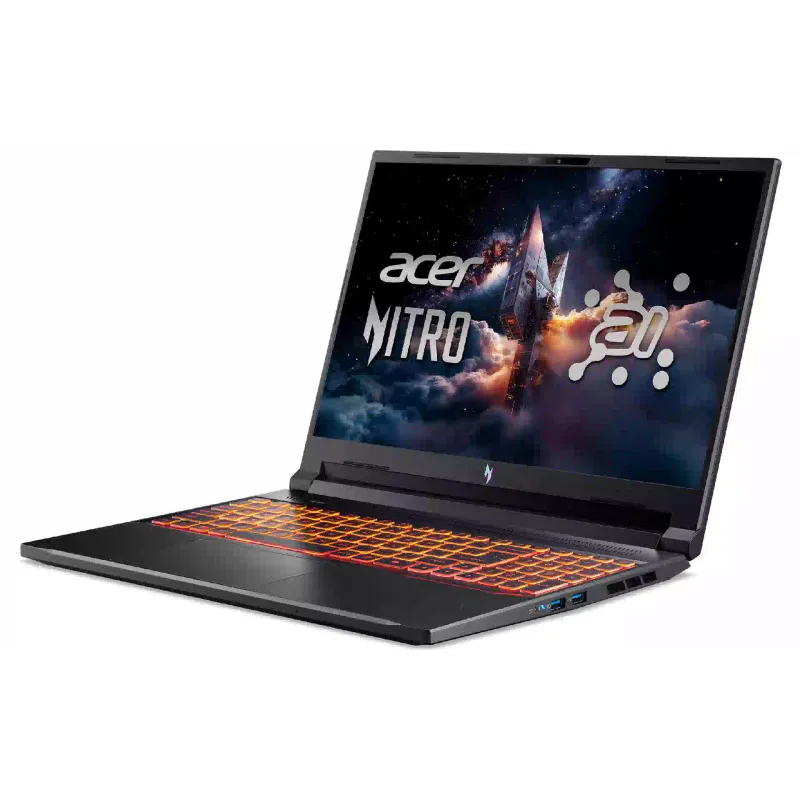 كمبيوتر محمول Acer Nitro V 16 ANV16-61, Black (NH.U1EEU.008)