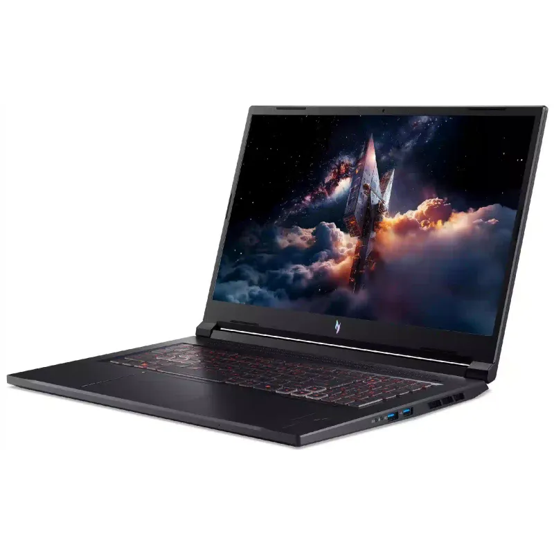 Ноутбук Acer Nitro V 17 17.3" FHD/IPS 32Gb/1Tb/R7 260/RTX 5060-8/Linux Black ANV17-41 (NH.QYVEU.006)