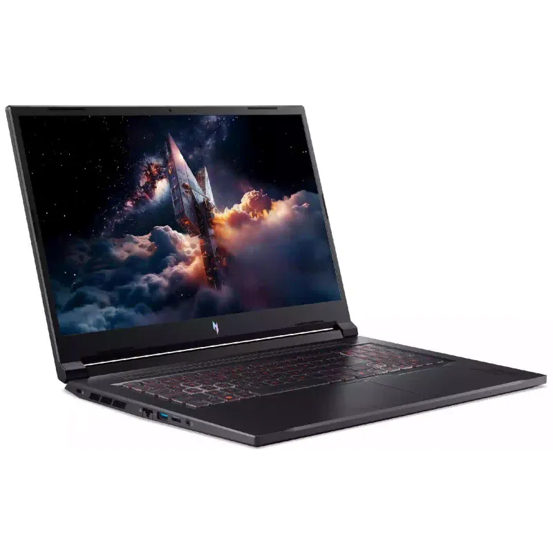 Ноутбук Acer Nitro V 17 17.3" FHD/IPS 32Gb/1Tb/R7 260/RTX 5060-8/Linux Black ANV17-41 (NH.QYVEU.006)