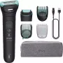 Recortador corporal y de zona íntima Philips Series 7000, Black (BG7470/15)