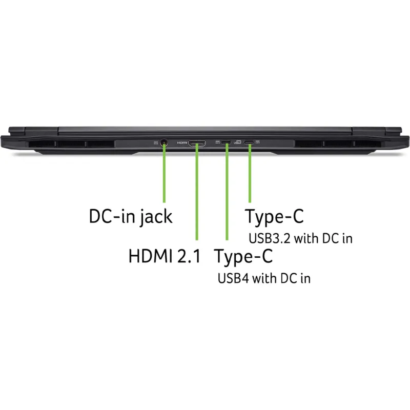 Laptop Acer Nitro 16S AN16S-61, Black (NH.QXKEU.004)