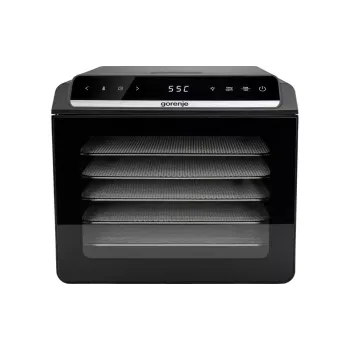 Dryer for vegetables and fruits Gorenje (FDK600DB), 580 W, Black