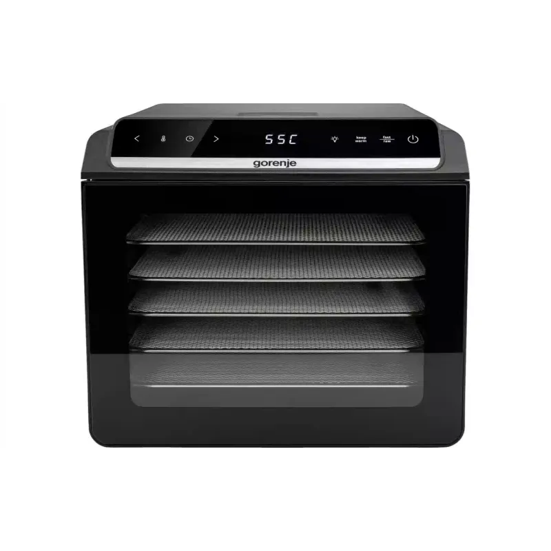 Szárítógép zöldségekhez és gyümölcsökhöz Gorenje, Black (FDK600DB)