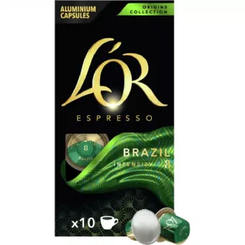 Kaffee L`OR Espresso Brazil Origins Collection Nespresso (8711000573501)