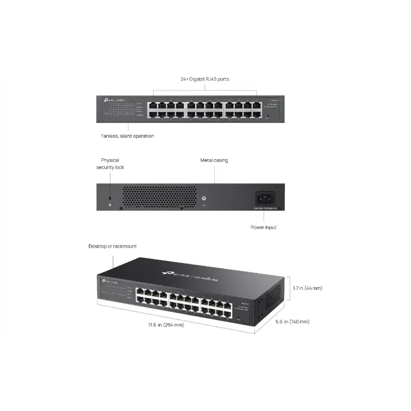 Комутатор TP-Link  (ES224G)
