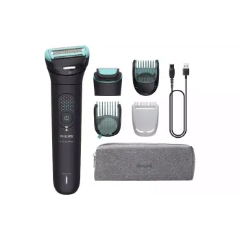 Тример для тіла та інтимних зон Philips Series 7000, Black (BG7470/15)