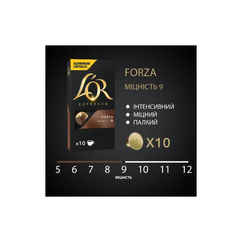 Café L`OR Espresso Forza Nespresso (8711000357934)