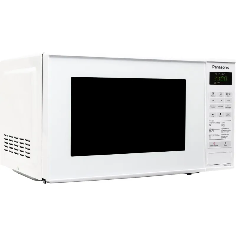 Мікрохвильова піч Panasonic (NN-GT261WZUE), 20 л, 800 Вт, White