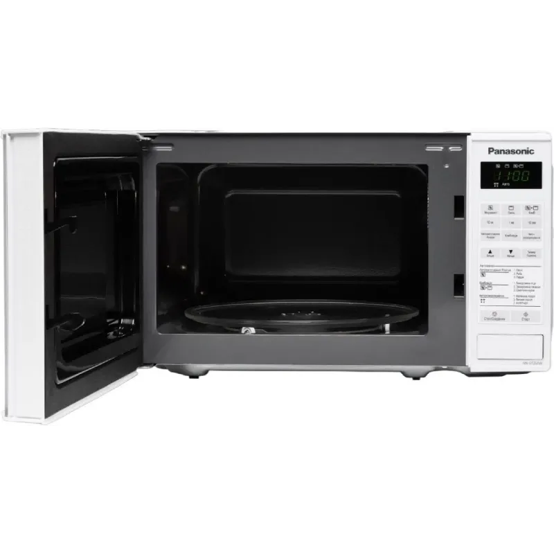 Мікрохвильова піч Panasonic (NN-GT261WZUE), 20 л, 800 Вт, White