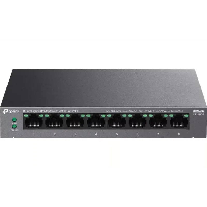 Комутатор TP-Link (LS108GP)