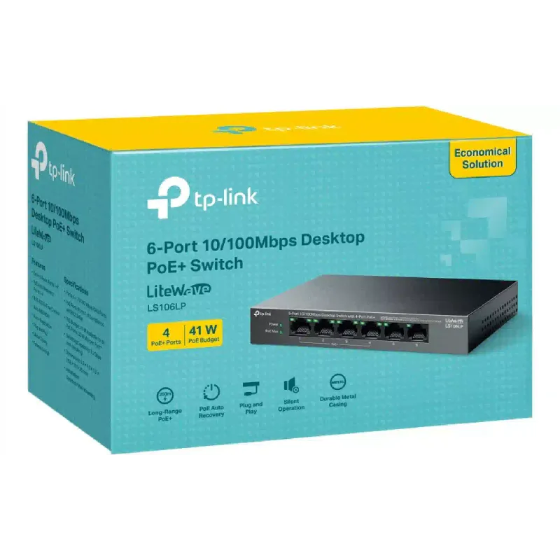 Комутатор TP-Link (LS106LP)