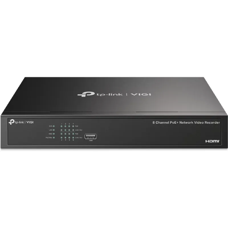 Відеореєстратор TP-Link  (Vigi NVR1008H-8MP)