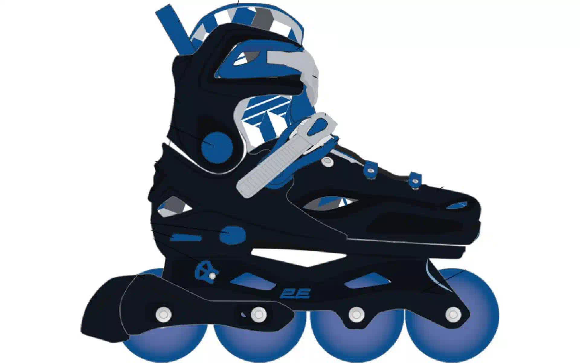 أحذية التزلج Miqilong Remy 28-31, Blue (LSW-HP28-BLUE) أحذية التزلج Miqilong Remy 28-31, Blue (LSW-HP28-BLUE)