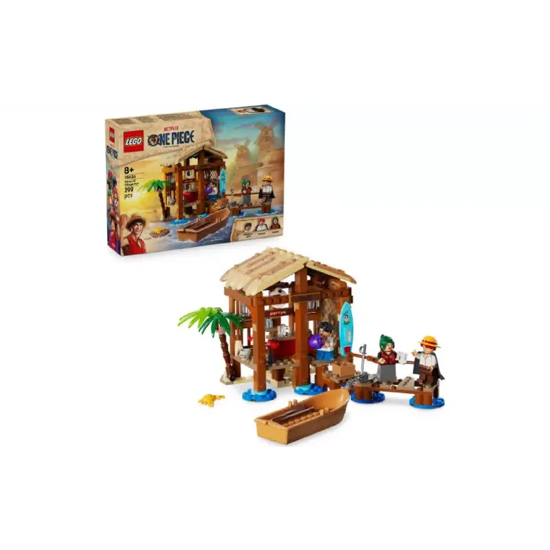 Κατασκευαστής LEGO One Piece Windmill Village Hut (75636-)