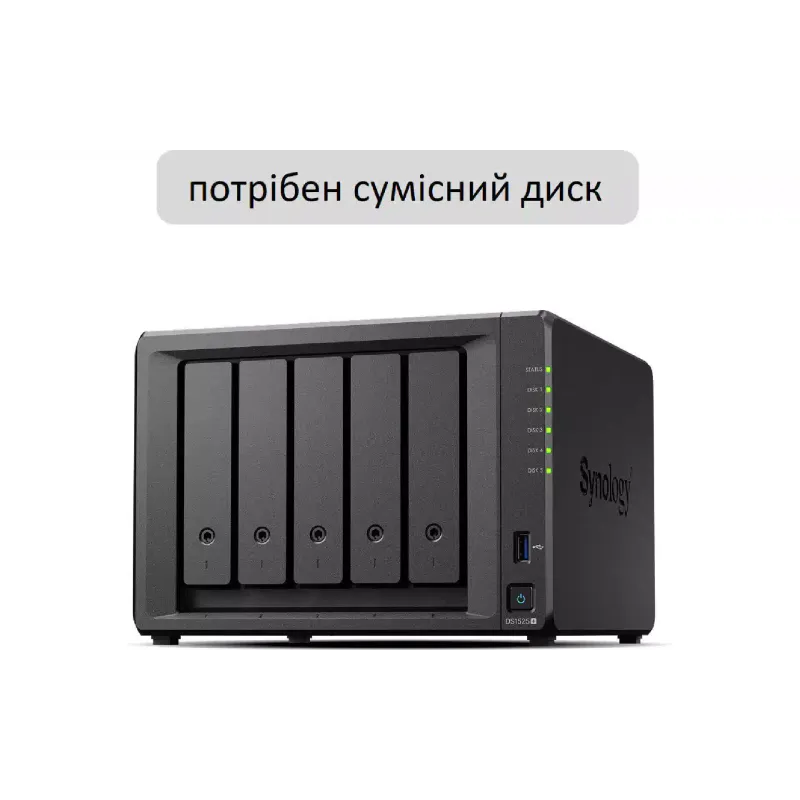 تخزين الشبكة Synology (DS1525+)
