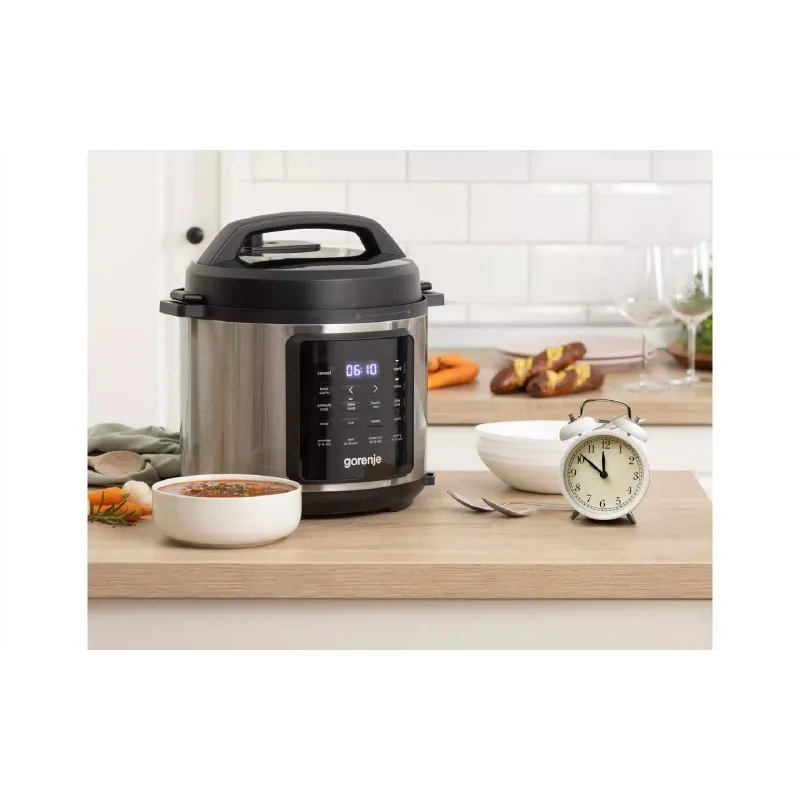 Többfunkciós főző-nyomásfőző Gorenje (GMC6SBK)