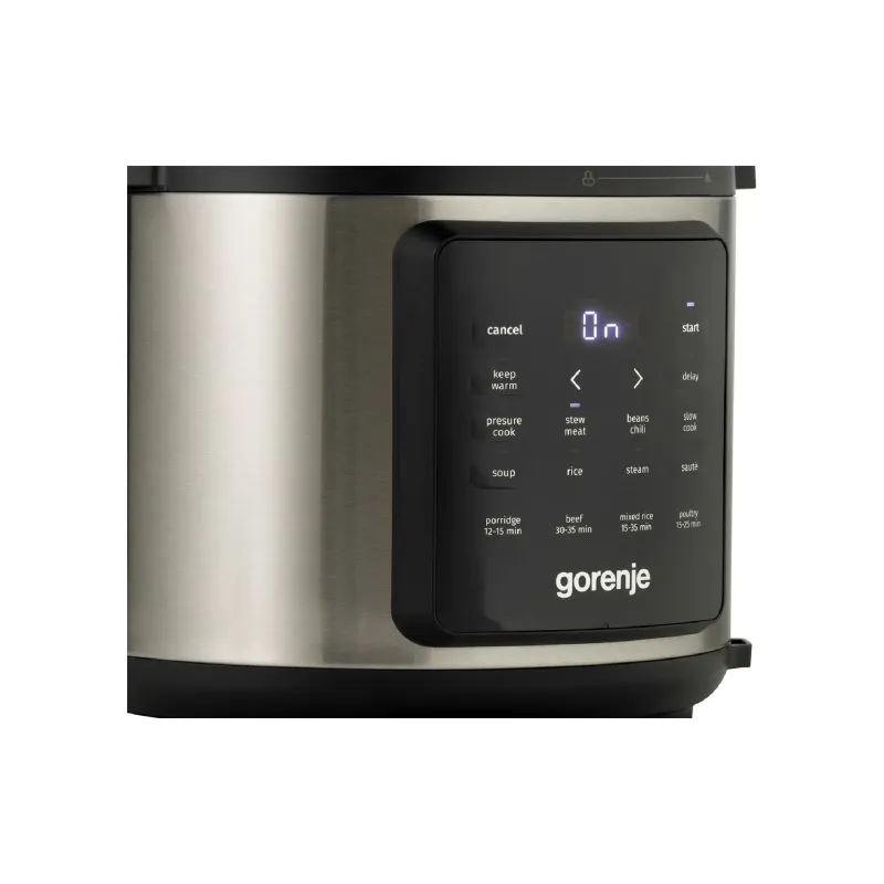 Többfunkciós főző-nyomásfőző Gorenje (GMC6SBK)