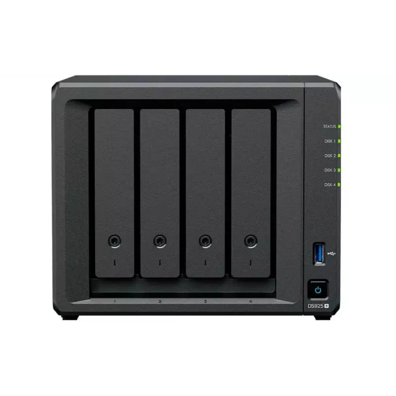 Мрежово прикачено съхранение (NAS) Synology (DS925+)