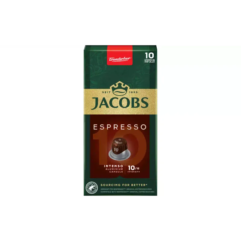 Kava Jacobs Espresso Intenso Nespresso (8711000371183)