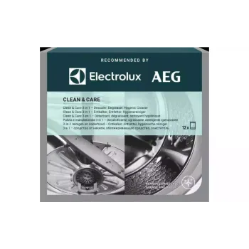 Agente de limpeza para máquinas de lavar roupa e louça Electrolux (M2GCP121)