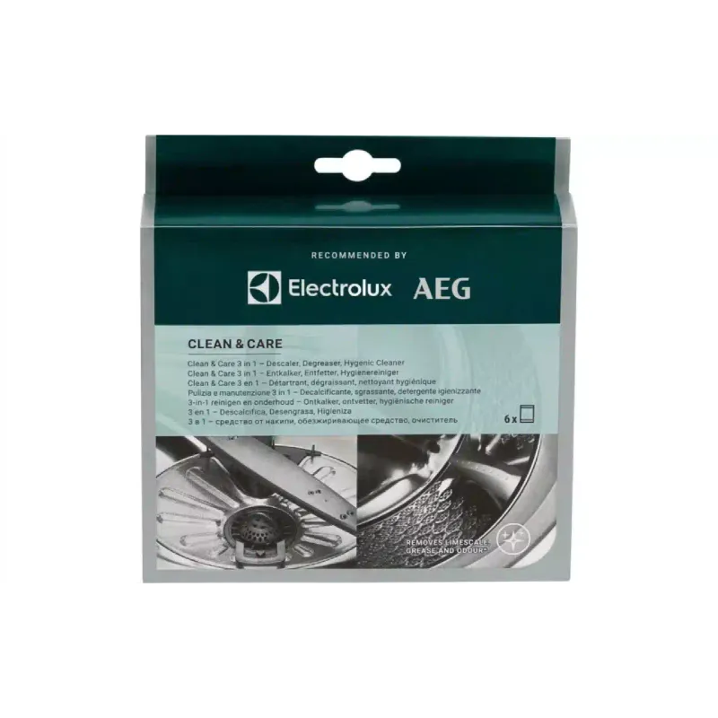 Agente de limpeza para máquinas de lavar roupa e louça Electrolux (M2GCP601)