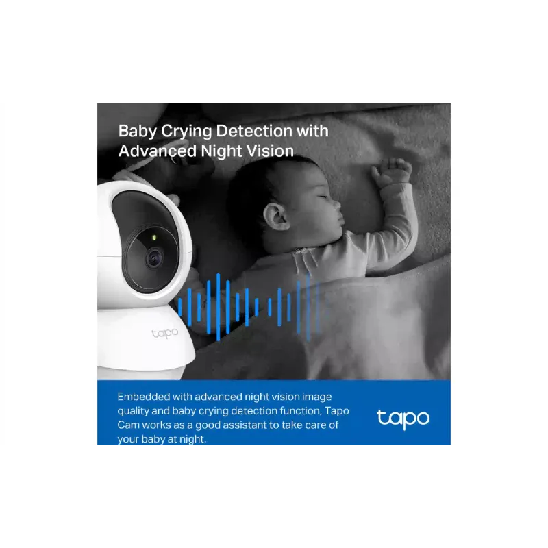Câmera Wi-Fi TP-Link (Tapo C200C)