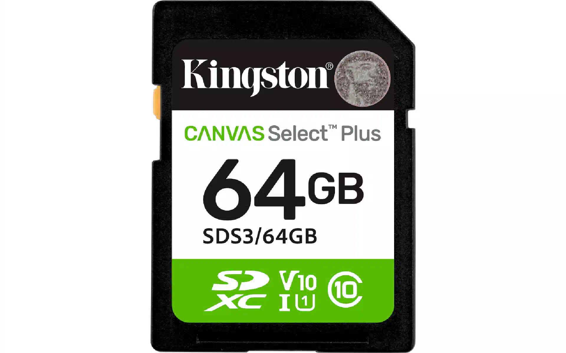 Карта памяти Kingston Canvas Select Plus G3, SDXC (SDS3/64GB) Карта памяти Kingston Canvas Select Plus G3, SDXC (SDS3/64GB)
