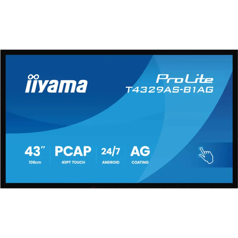 Interaktív kijelző Iiyama (T4329AS-B1AG)