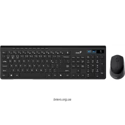 Клавиатура + Мышь Genius, Black (31340015424) Клавиатура + Мышь Genius, Black (31340015424)