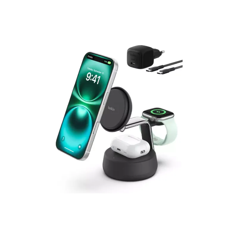 Ladegerät Belkin, Charcoal (WIZ040KQCH)