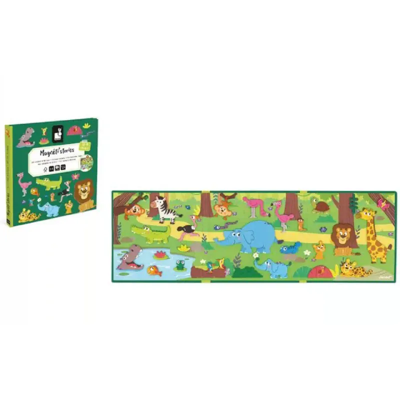 Μαγνητικό σετ Janod African animals (J05456)