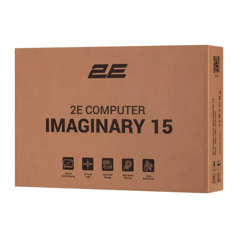 Laptop 2E Imaginary, Black (NL57AU-15UA22-W11EDU6)