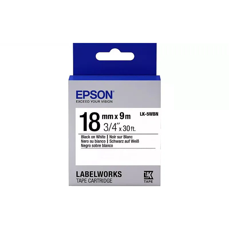 Kartuša Epson LK5WBN (C53S655006)