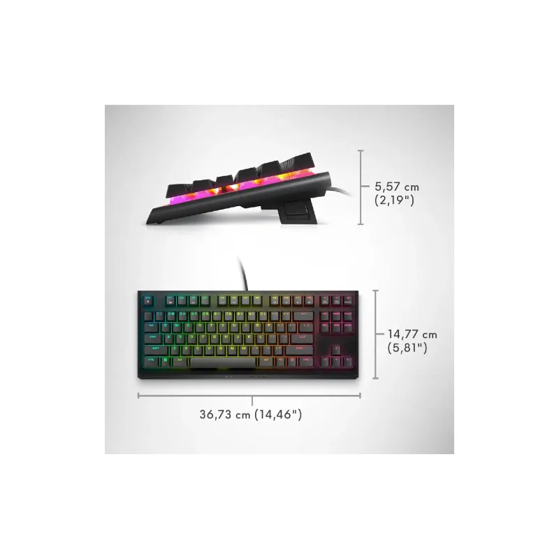 Keyboard Dell  Black (545-BBDY)