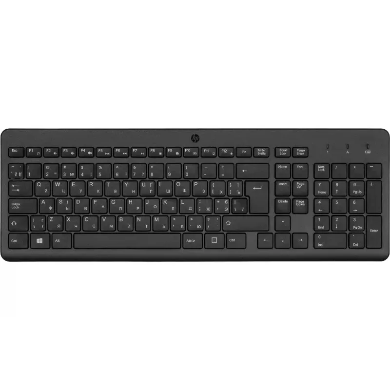 Мембранна клавиатура HP 220, Black (805T2AA)