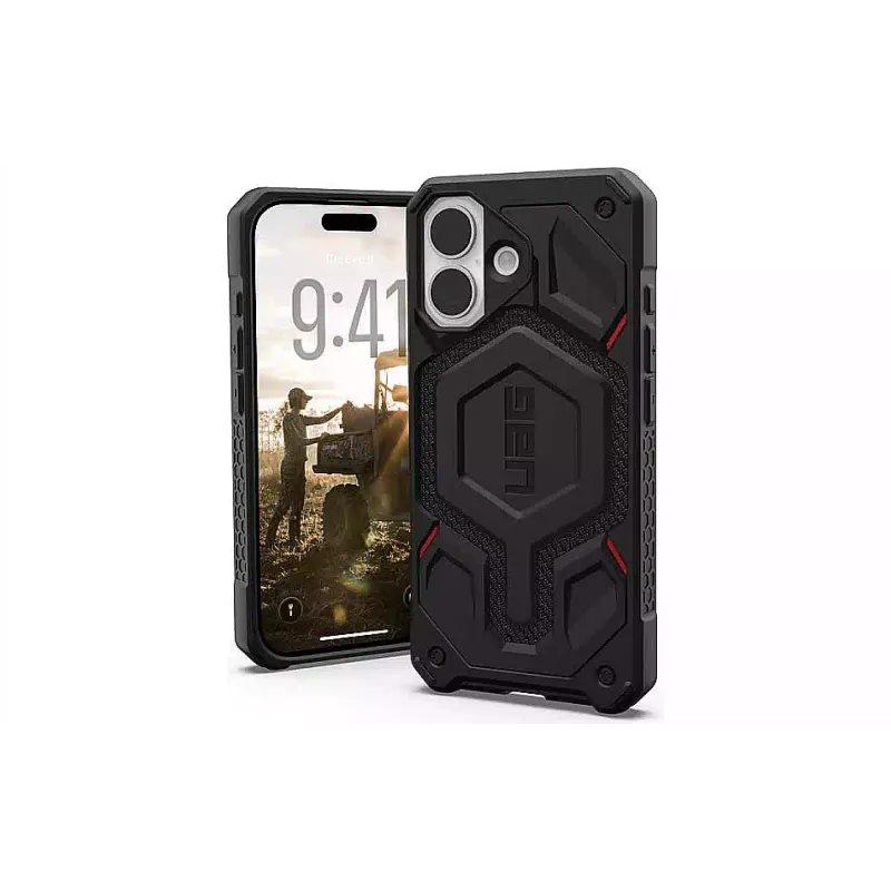 قضية UAG Monarch Pro MagSafe, Kevlar Black (114516113940)