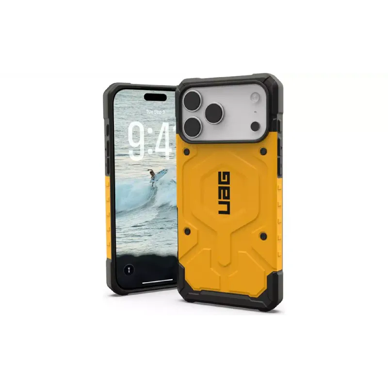 Чохол UAG Pathfinder MagSafe (114548118282), для Apple iPhone 17 Pro, Heritage Yellow