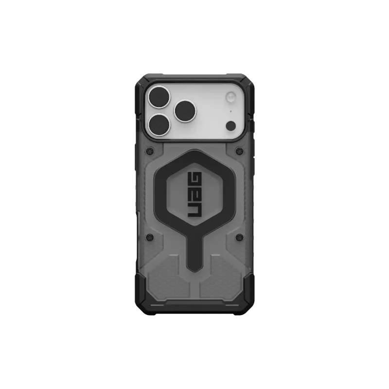 Ügy UAG Pathfinder Clear MagSafe, Ash/Black (114552113140)