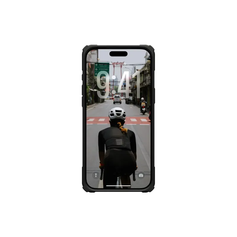 Case UAG Plasma XTE MagSafe (11452811404G), for Apple iPhone 17 Pro Max, Black/Clear