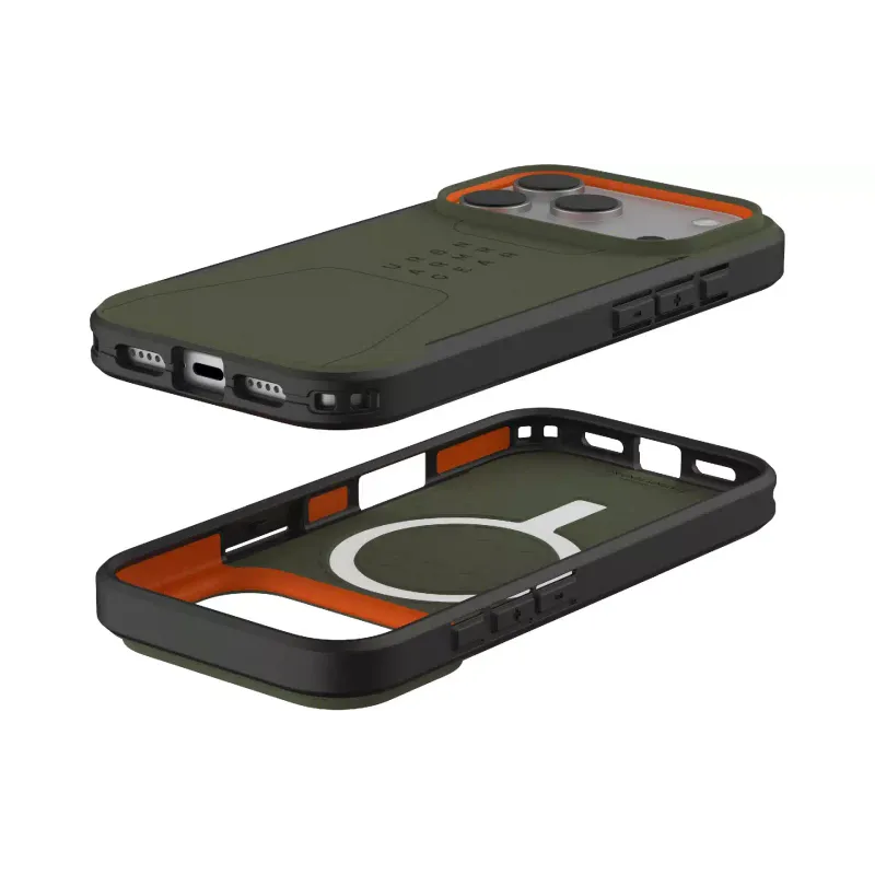 Случай UAG Civilian MagSafe, Olive/Orange (114545117297)