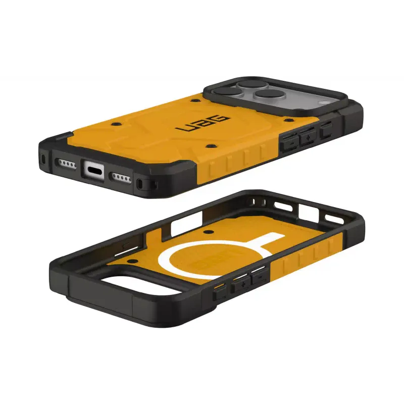Чохол UAG Pathfinder MagSafe (114548118282), для Apple iPhone 17 Pro, Heritage Yellow